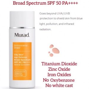 MURAD City Skin Age Defense Broad Spectrum SPF 50 PA++++ • Full Size 🆕 In Box